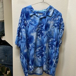 Tommy Bahama, XXXL, blue shirt